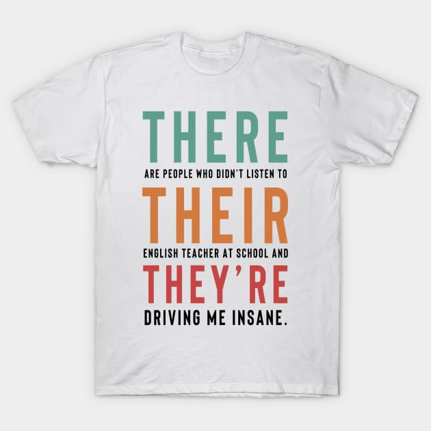 Funny English Teacher Gift Teaching Grammar High School Classroom Teacher Gift From Student